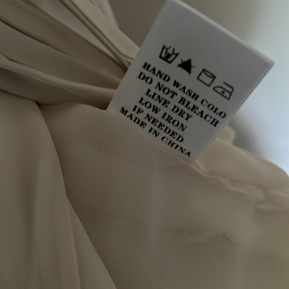 Ivory cream blazer wrap dress - Picture 4 of 5